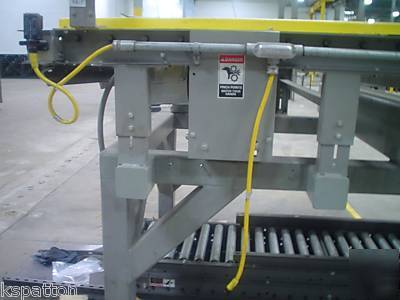 Alvey pallet conveyor with toledo load cell system