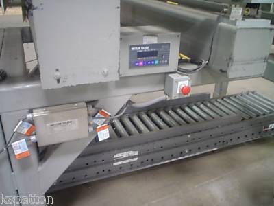 Alvey pallet conveyor with toledo load cell system