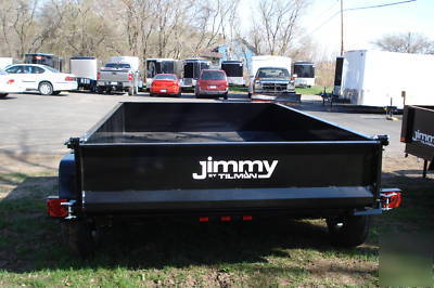 2010 6X10 tilman 10K low profile dump trailer