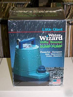 Little giant pump 115V 60HZ model 5-msp cat# 505000