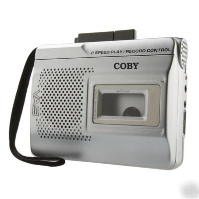 New coby cx-R60 voice activated cassette recorder 