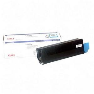 Okidata cyan laser toner cart C3200 yld 43034803