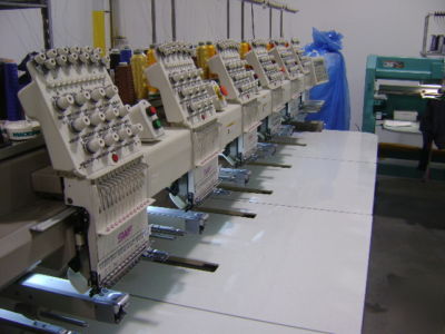 Swf/a-UK1206-45 6-head 12-needle embroidery machine 