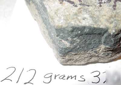 Uraninite vein - charlie steen claim - best quality ore