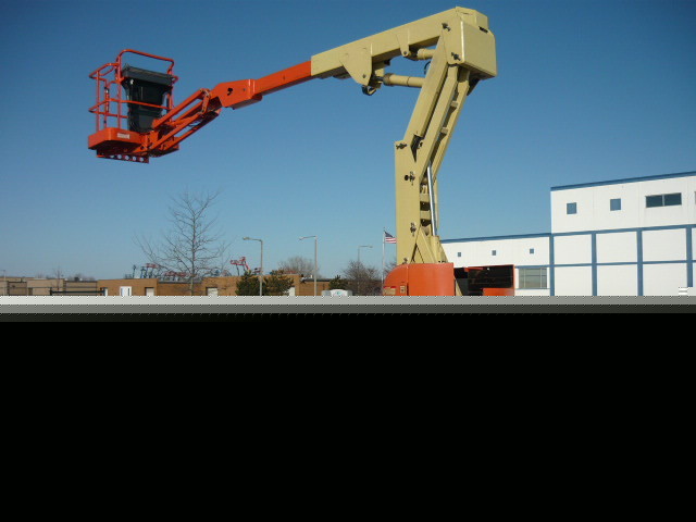 Jlg E300AJ electric articulating boom lift manlift jib 