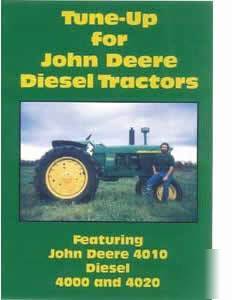 John deere tractor 4000 4020 4010 engine tune-up dvd