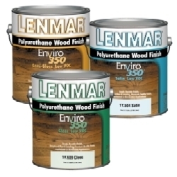 Lenmar clear dull rubbed floor finish -quart