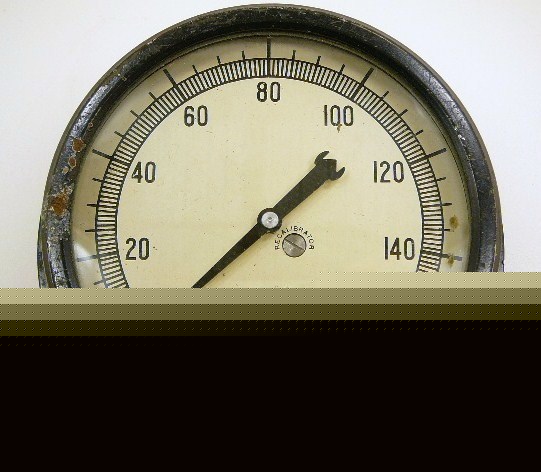 Marsh master gauge stainless steel 160 psi pressure