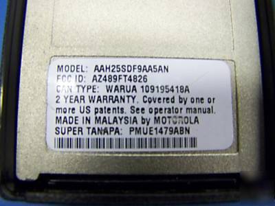 Motorola HT1250 uhf 450-512 ht 1250 128 channel lqqk