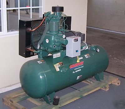 New champion 5HP pressure lubricated air compressor