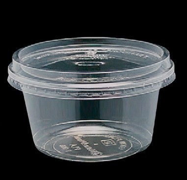 16 oz compostable bioplastic round container 1000/case