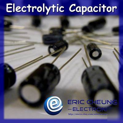 50PCS 470UF 10V electrolytic capacitors(or 220UF,100UF)