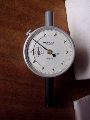Bnos mercer dial gauge type 11. 2.1/4