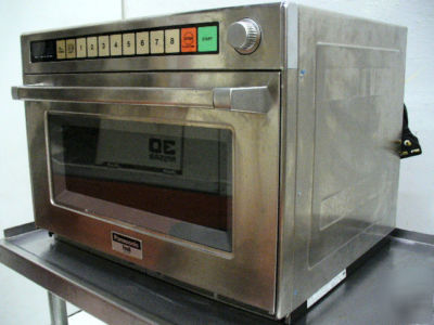 Used panasonic microwave sonic steamer oven ne--2180 