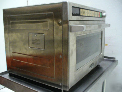 Used panasonic microwave sonic steamer oven ne--2180 