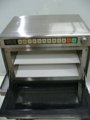 Used panasonic microwave sonic steamer oven ne--2180 
