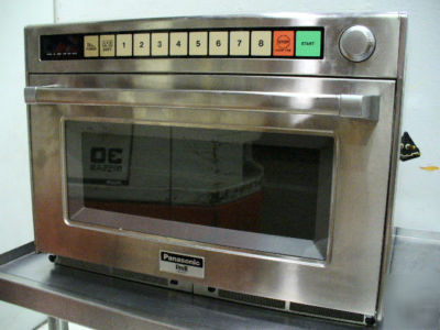 Used panasonic microwave sonic steamer oven ne--2180 