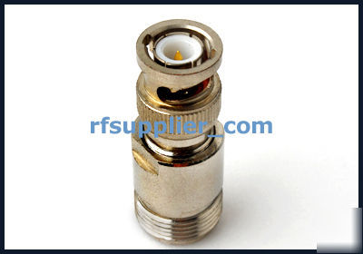 10PCS n female to bnc male rf adapter for wifi antenna