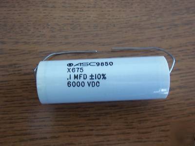 .1UF 6KV X675 high voltage asc capacitor