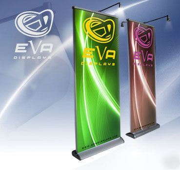 Banner display retractable tradeshow rollup trade show