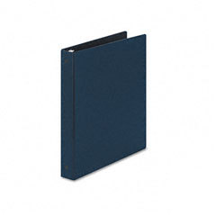 Economy 3-ring binder with suede finish cover, 1 capac