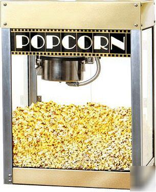 Gold cinema popcorn machine popper 6 ounce 