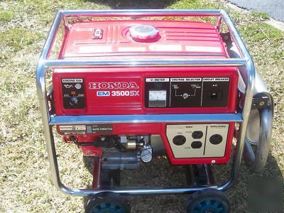 Honda EM3500SX generator mint condition em 3500 sx