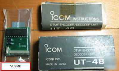 Icom ut-48 dtmf decoder unit for vhf uhf transceiver