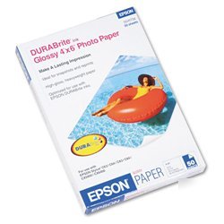 New epson durabrite glossy photo paper S041734