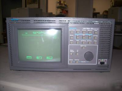 Tektronix VM700A video waveform scope opt 40 01 tested#