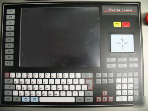 Domino sator 50W laser scribing marking coding system