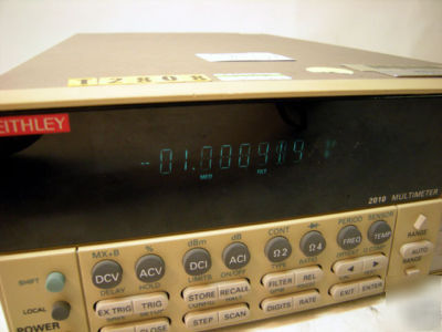 Keithley 2010 7.5 digit, low-noise, autoranging dmm