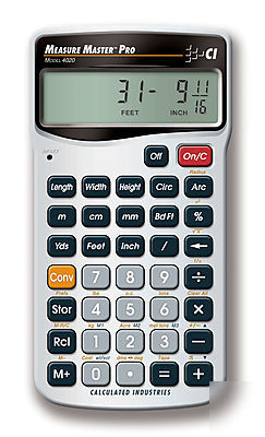 Calculated industries 4020 measure master pro free ship