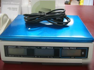 Cas price computing deli scale/retail meat scales 