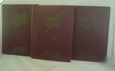 Coyne reference set (3 vols.): practical electricity,