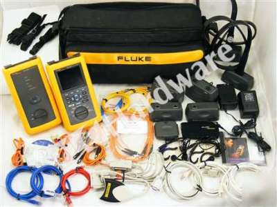 Fluke dsp-4300 cableanalyzer DSP4300 CAT6 w dsp-FTA410 