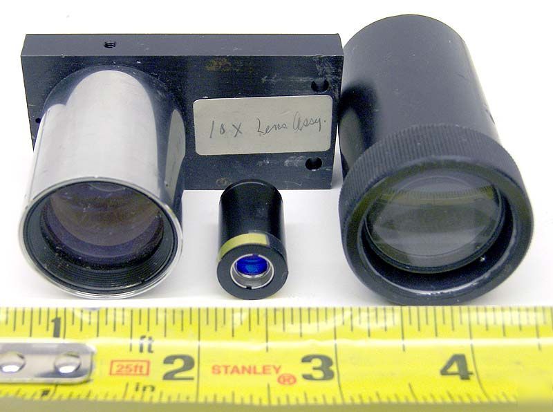 Lot 12 thorlabs flexure stage mount microscope eyepiece