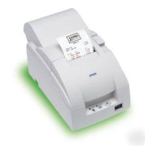New epson tm-U220 receipt printer a/c serial white wty