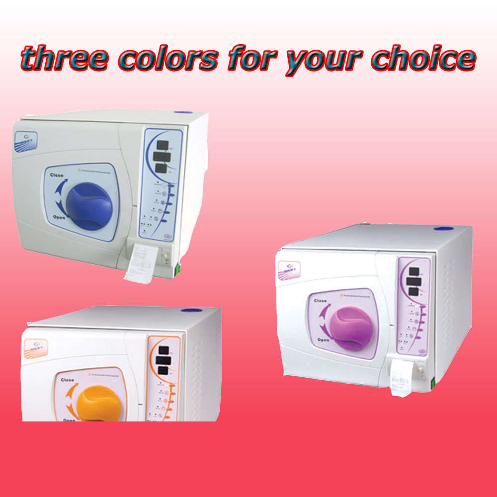 New vacuum steam autoclave sterilizer 23L data printing