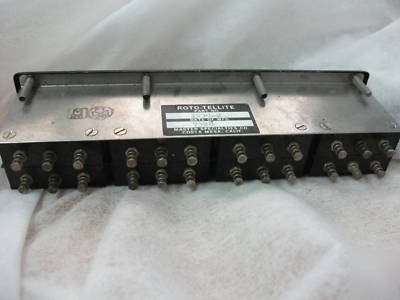 Roto tellite eaton lighted indicator switch panel mil.8