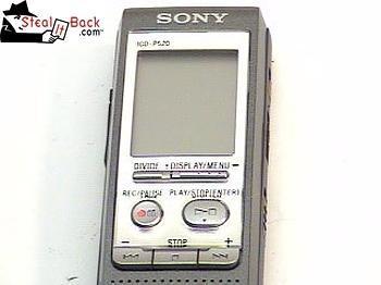 Sony icd-P520 digital voice recorder with 256 mb