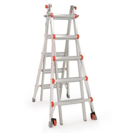 26' little giant ladder type 1A wheels + work platform