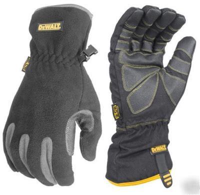 Dewalt cold weather heavy condition gloves DPG745 xl