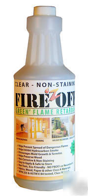 Fire'z off - flame retardant spray - case of 12