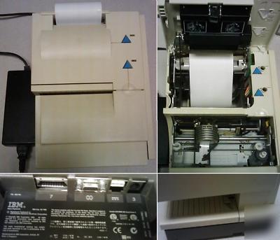 Ibm suremark thermal receipt printer w/ impact endorser