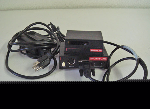 Microscan ms-710 bar code scanner & ib-105 no 
