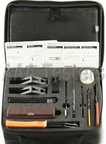 Nordx / cdt fiber optic repair & termination tool kit