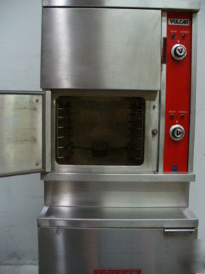 Used vulcan electric double stack steamer mdl VSX24E-11