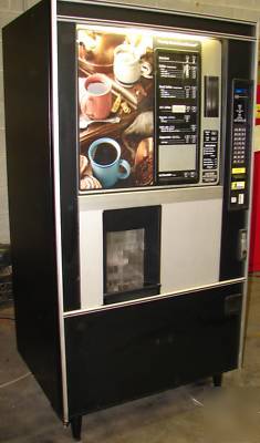 National 637 coffee machine bean style two cup sizes 