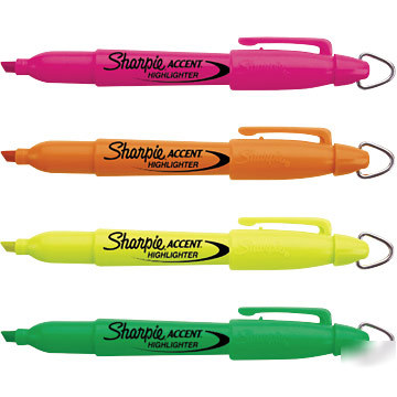 New 32 sharpie accent mini highlighters assorted 